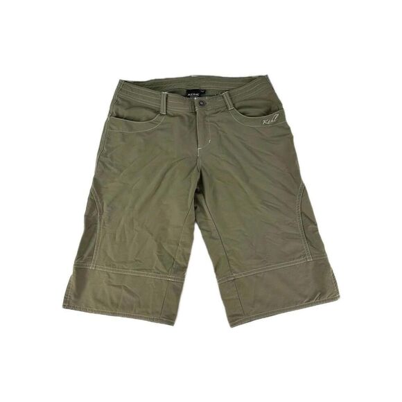 Kuhl Splash Cargo Bermuda Shorts Size 8 Womens Khaki Stretch Outdoor Short - Picture 1 of 14